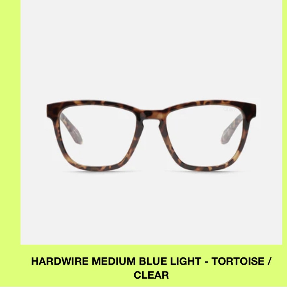 New Quay Australia HARDWIRE MEDIUM BLUE LIGHT - TORTOISE / CLEAR